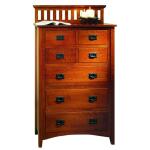Mission Antique Chest Of Drawers