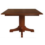 Mission Single Pedestal Dining Table