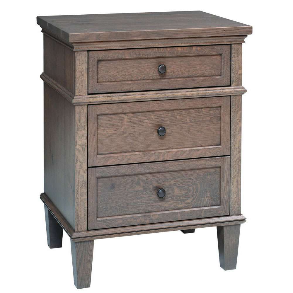 Rockport 3 Drawer Nightstand Rockport 3 Drawer Nightstand - Image 1