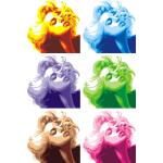 Temp Glass w/Foil -Marilyn