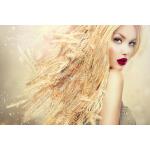 Temp Glass w/ Foil & Rhinestones – Wheat Head