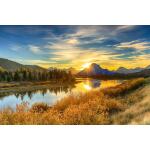 Temp Glass w/ Foil – Lake by the Mountain