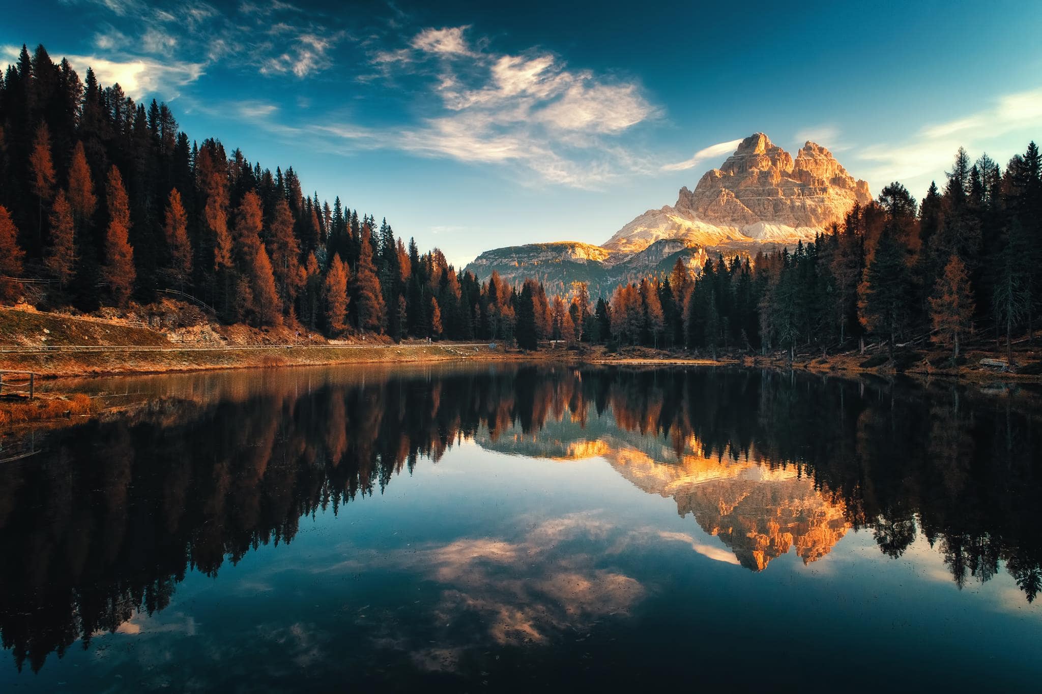 Temp Glass w/ Foil – Mountain Reflection Temp Glass w/ Foil – Mountain Reflection - Image 1