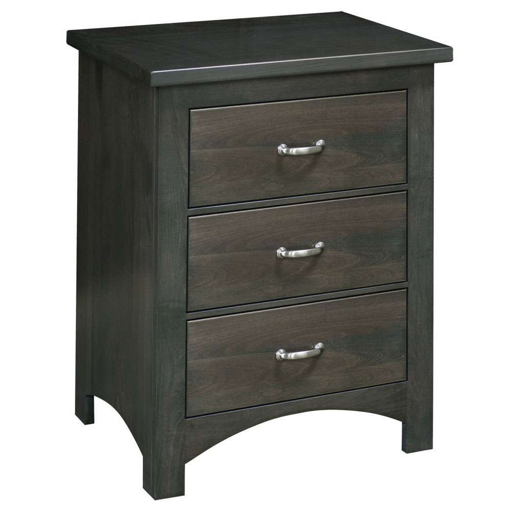 Siesta 3 Drawer Nightstand Siesta 3 Drawer Nightstand - Image 1