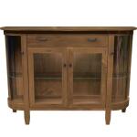 Soho Server W/ Rounded Glass Side Doors