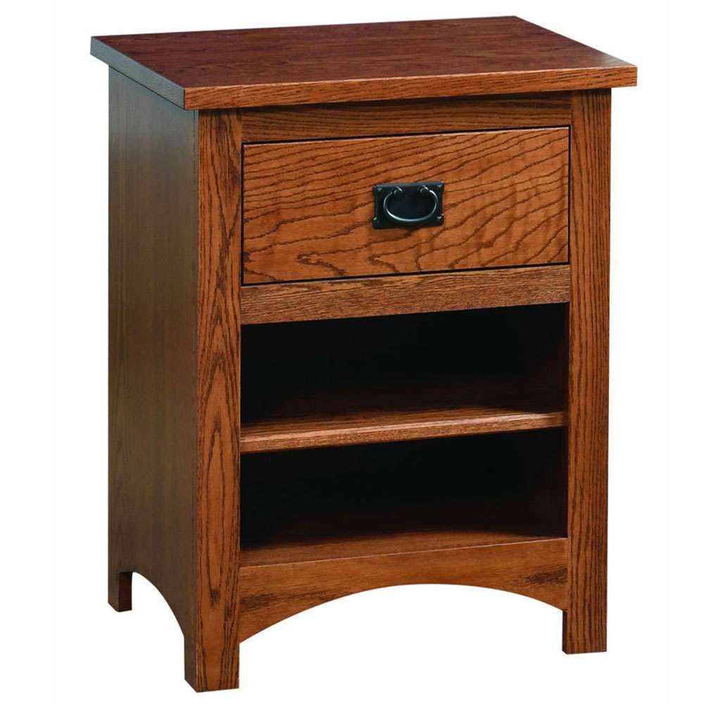 Siesta Mission 1 Drawer Nightstand Siesta Mission 1 Drawer Nightstand - Image 1