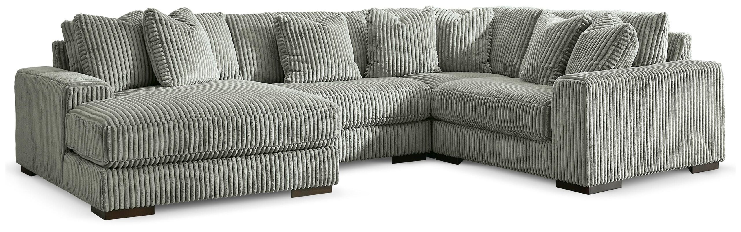 108e25a377dbb8baf5b3e2edeff2d7c2 Lindyn 4-Piece Sectional with Chaise - Image 1