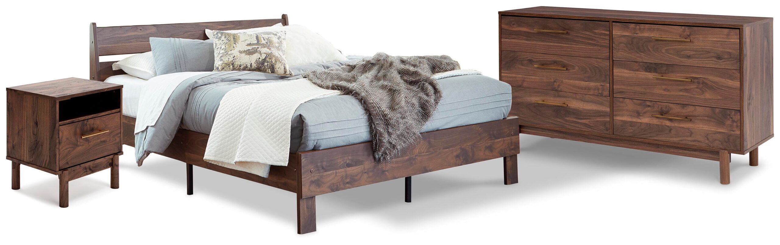 49ccb9285241e83c050e1b562a4c766c Calverson Queen Panel Platform Bed with Dresser and Nightstand - Image 1
