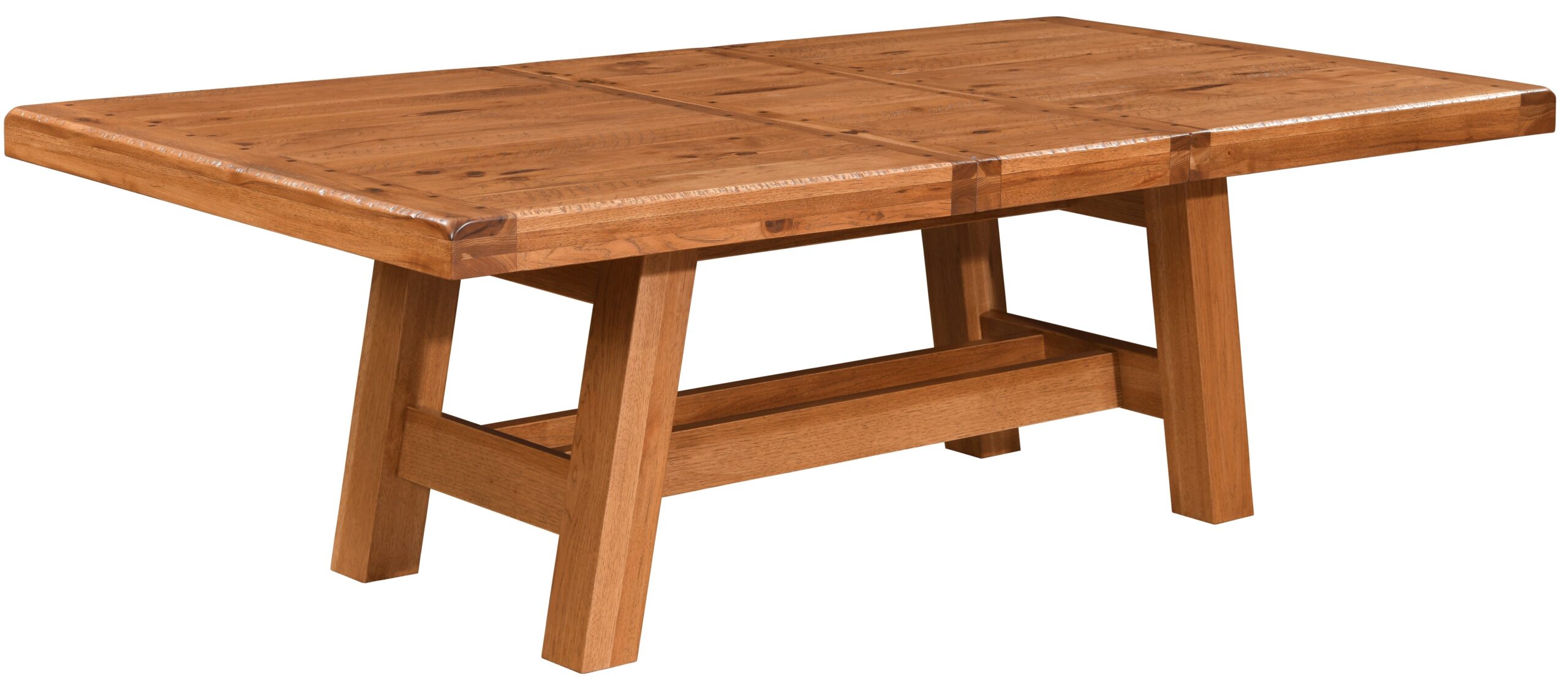 Trailways 42x72 Table w/1-18” Leaf w/apron (stores 1L) CMR4272-1L