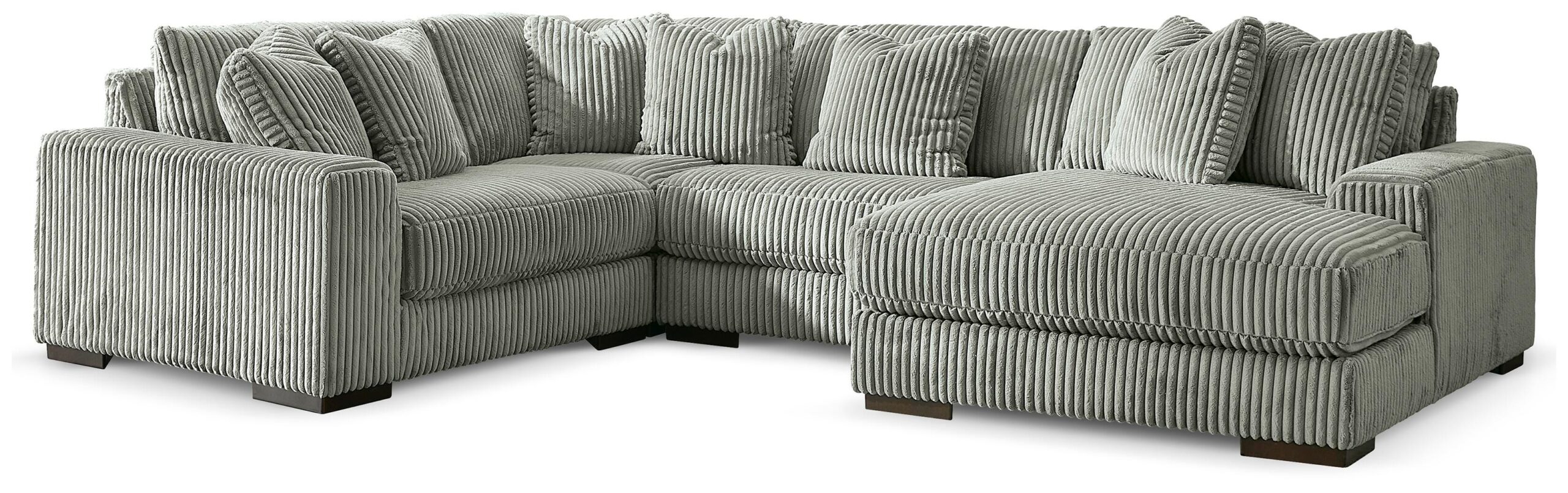 593cc239d080f2c5af5e4a07ace91c6c Lindyn 4-Piece Sectional with Chaise - Image 1