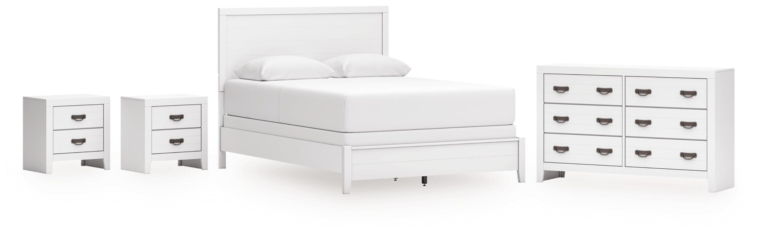 8acdb862863fe969152aebe6a53c5452 Binterglen Queen Panel Bed, Dresser and 2 Nightstands - Image 1