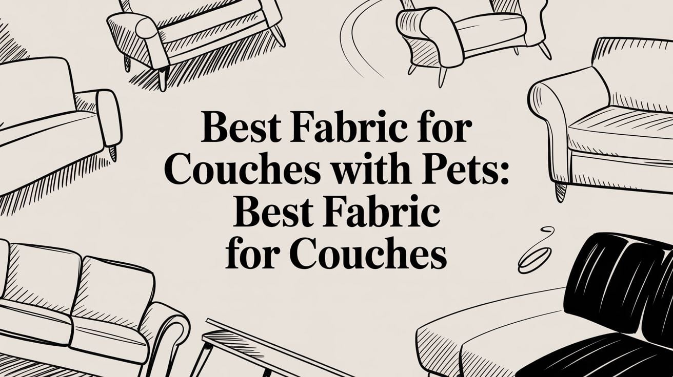 Best Fabric For Couches With Pets Sofa Illustrations