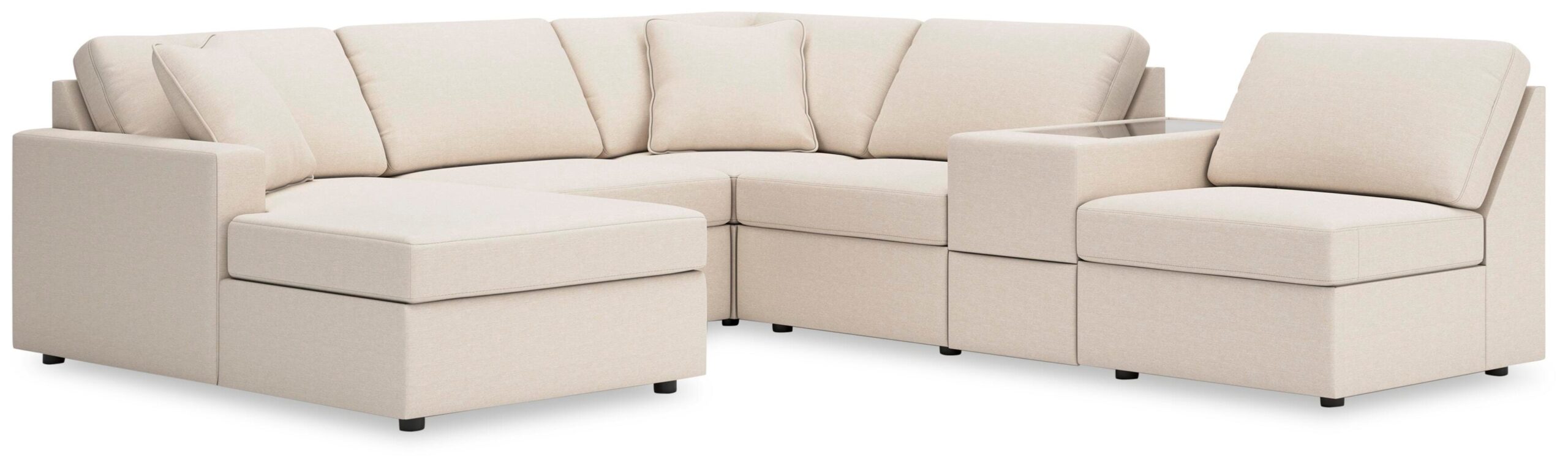 dfbc8b5f6aba01beed03ab421a15ce79 Modmax 6-Piece Sectional with Chaise - Image 1
