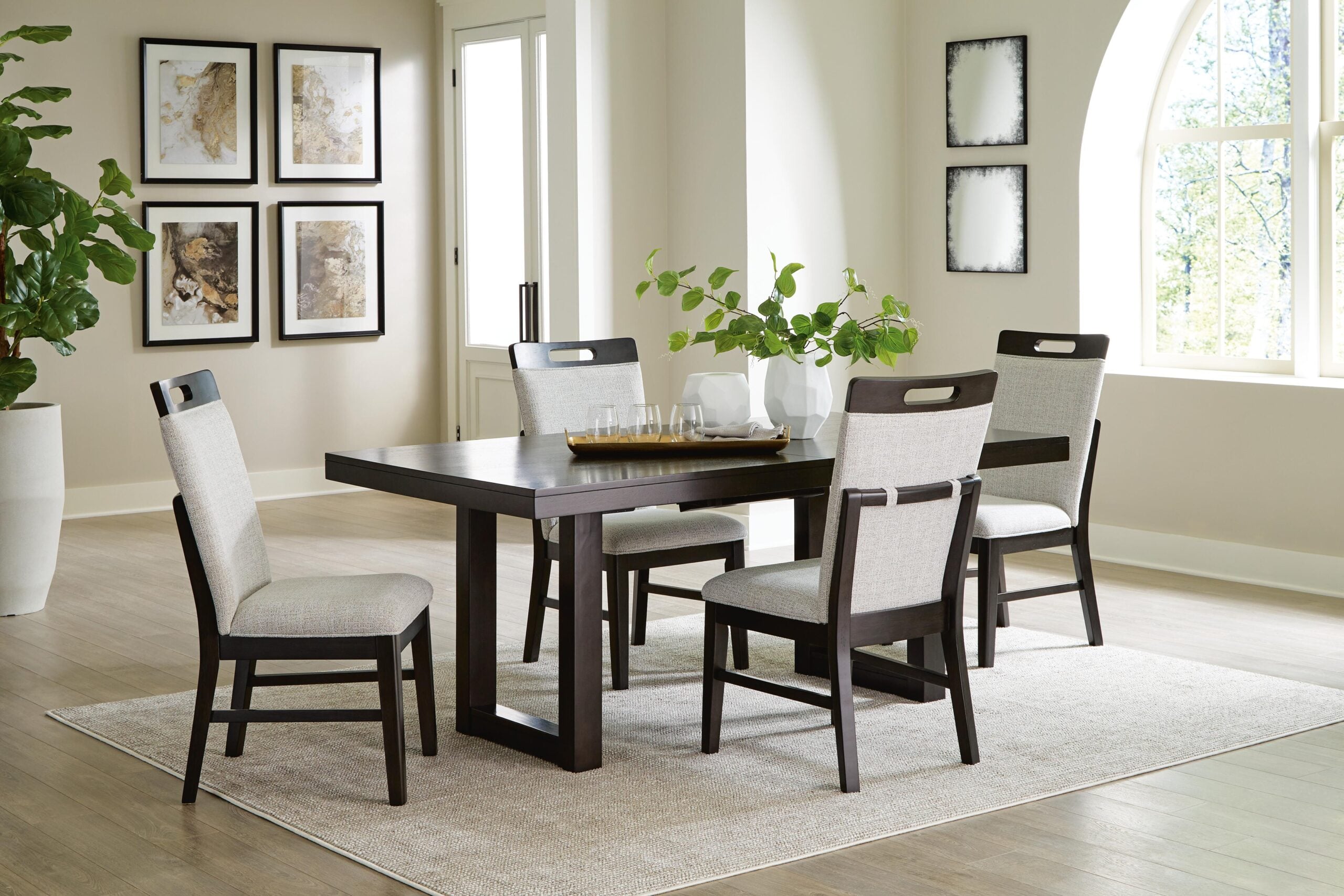 Neymorton Dining Table and 4 Chairs - Image 2